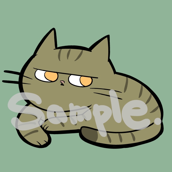 愛猫のアイコン用イラスト描きます SNSなどへどうぞお使いください イメージ1
