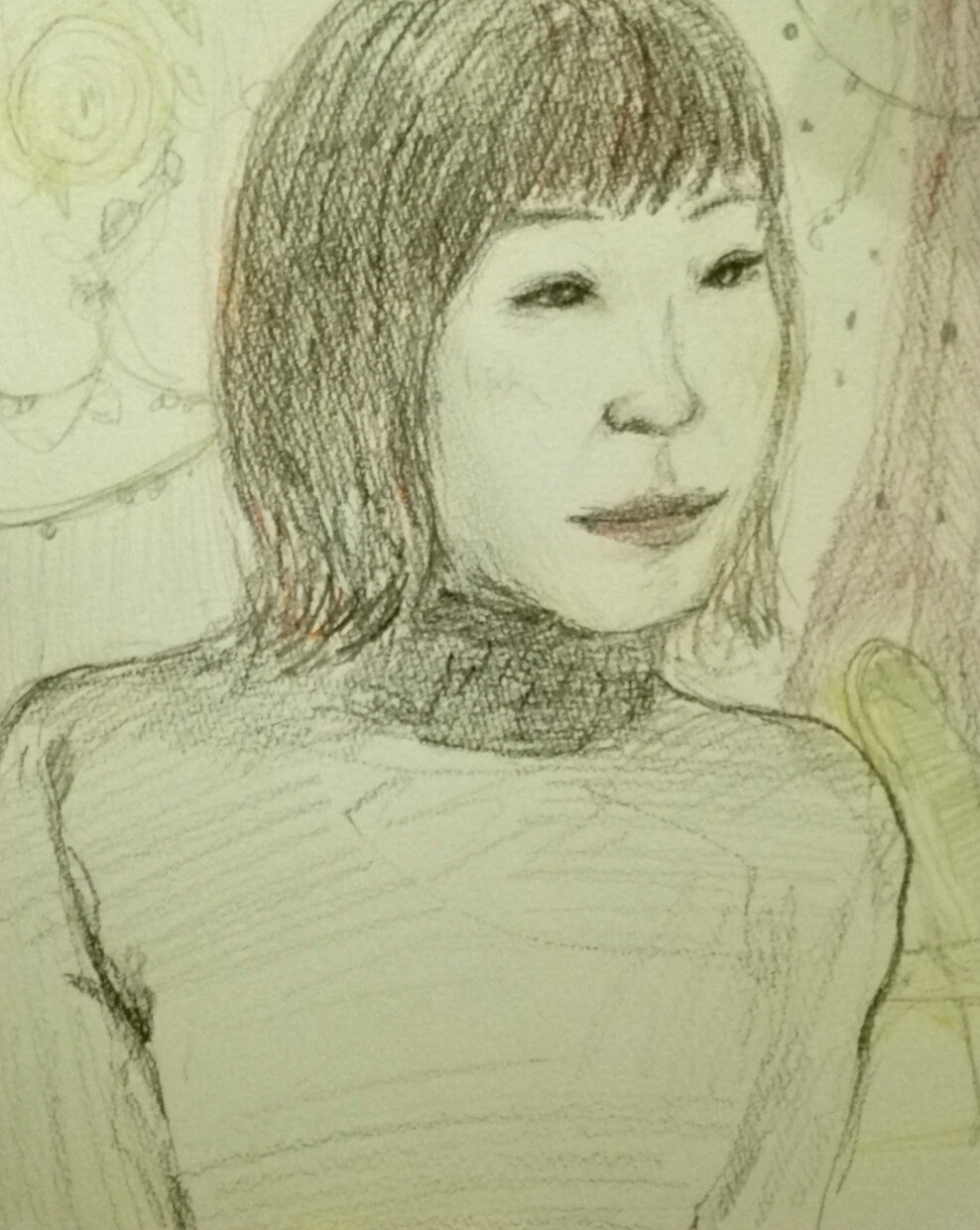 似顔絵描きます お好きな色を教えてください、そちらの色味で制作します イメージ5