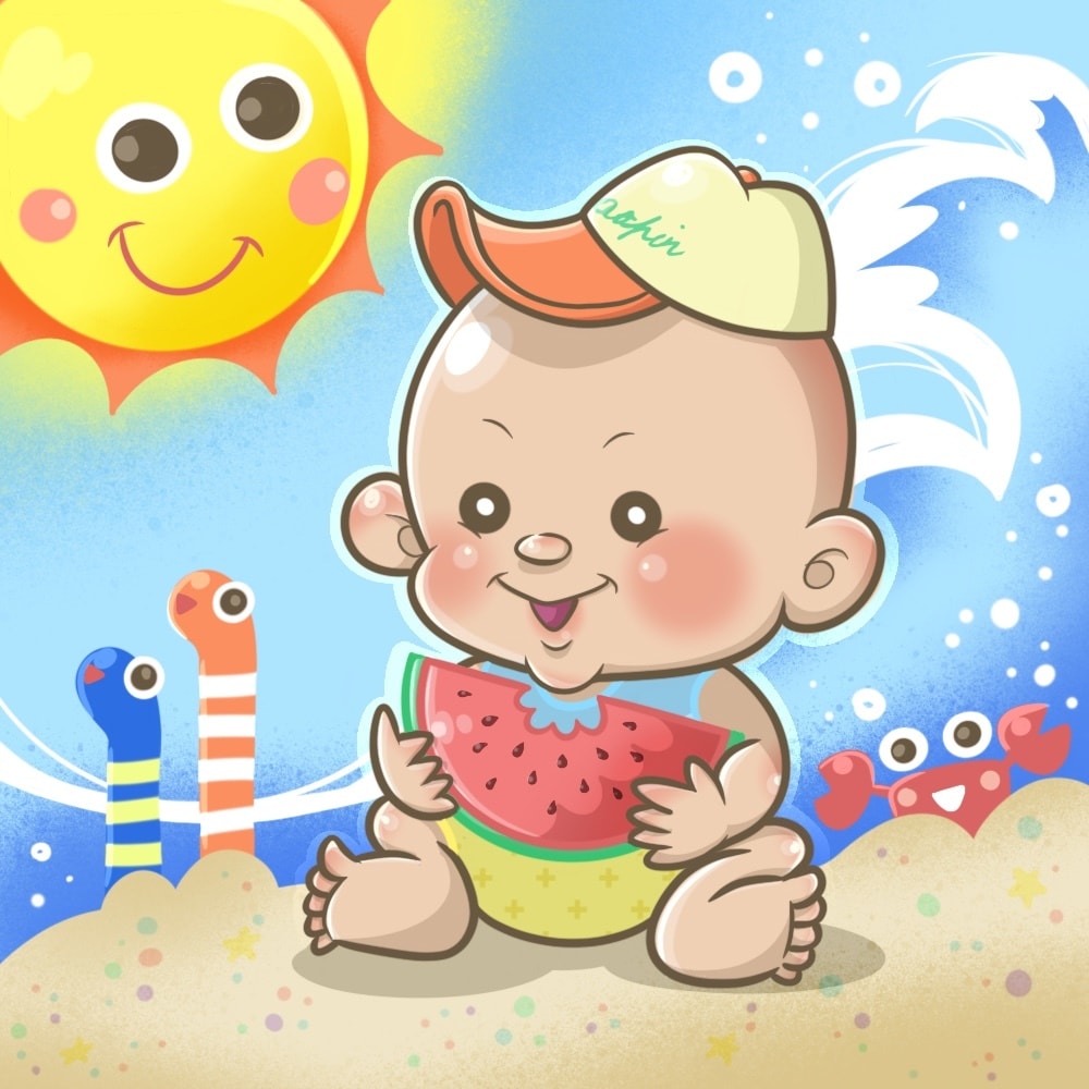Kids&Baby専門★可愛いイラスト描きます 【SNSアイコン用】プレゼントにイラストをちょっと添えて… イメージ10
