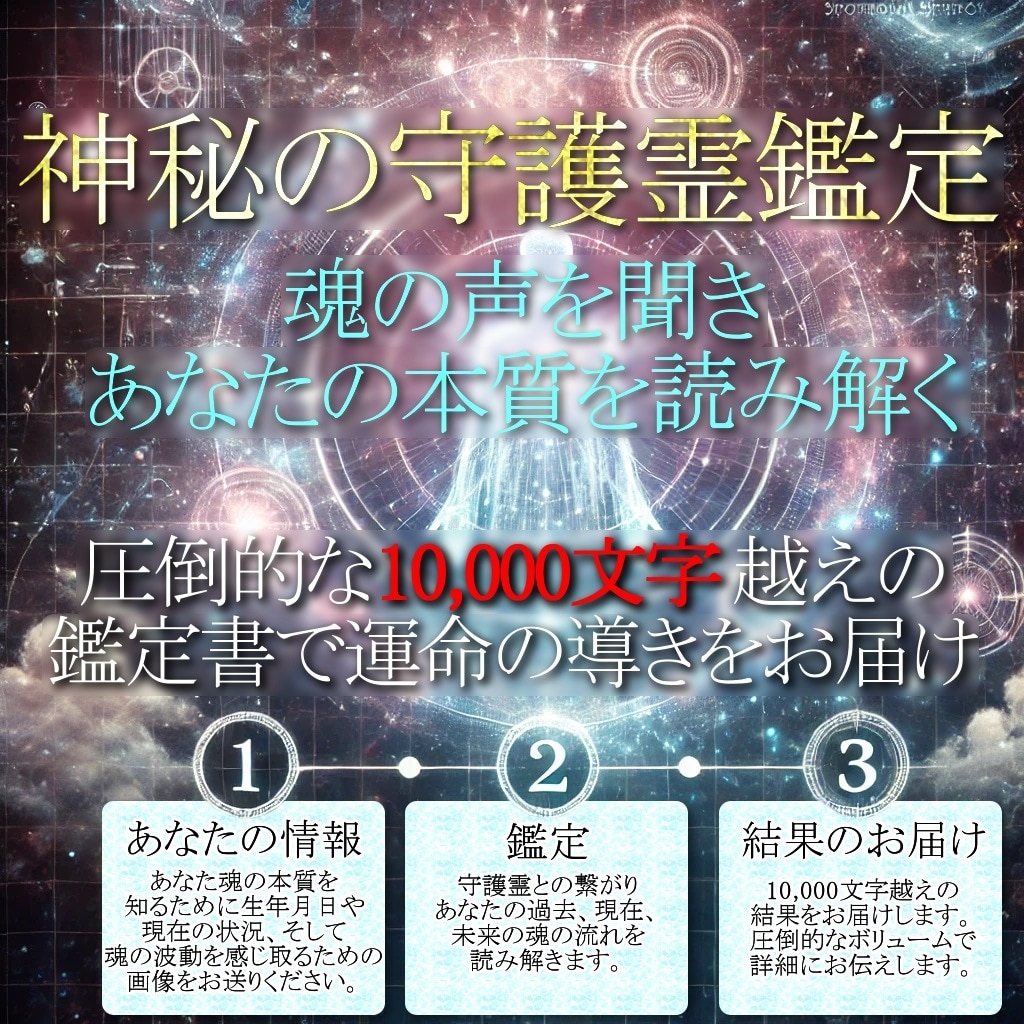 守護霊が伝える人生を導く神秘の言葉を授けます 守護霊が示す未来の光-運命の道を明らかにする霊導鑑定 イメージ1