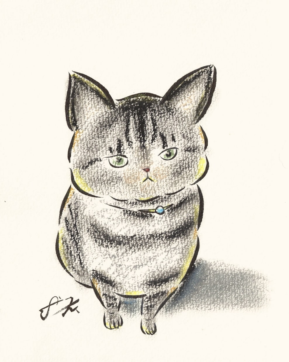 絵本風の優しいペットイラストをお描きします 絵本のタッチで見返したくなる！かわいいペットの姿そのままに！ イメージ8