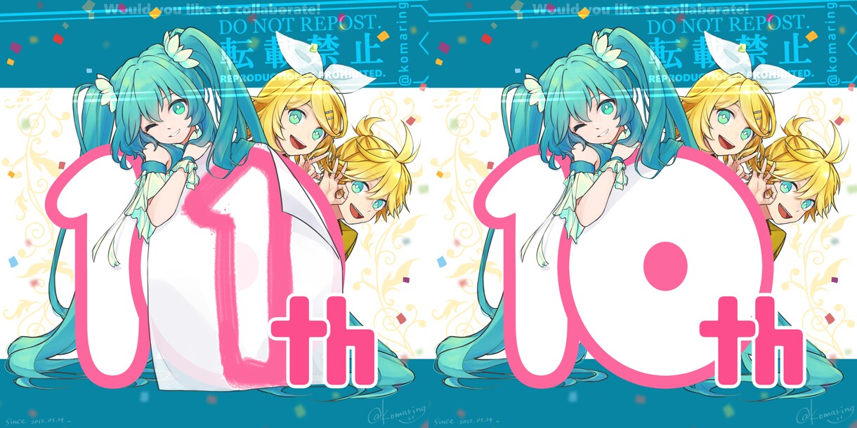 一枚絵を制作いたします 歌ってみたやオリジナル動画、観賞用に イメージ7