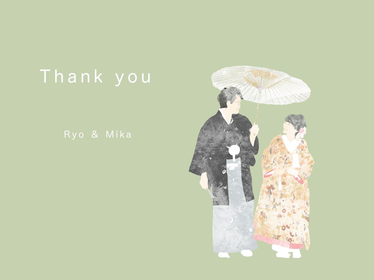 ウェディングのイラスト描きます ✨お写真を淡くて優しいイラストにします イメージ4