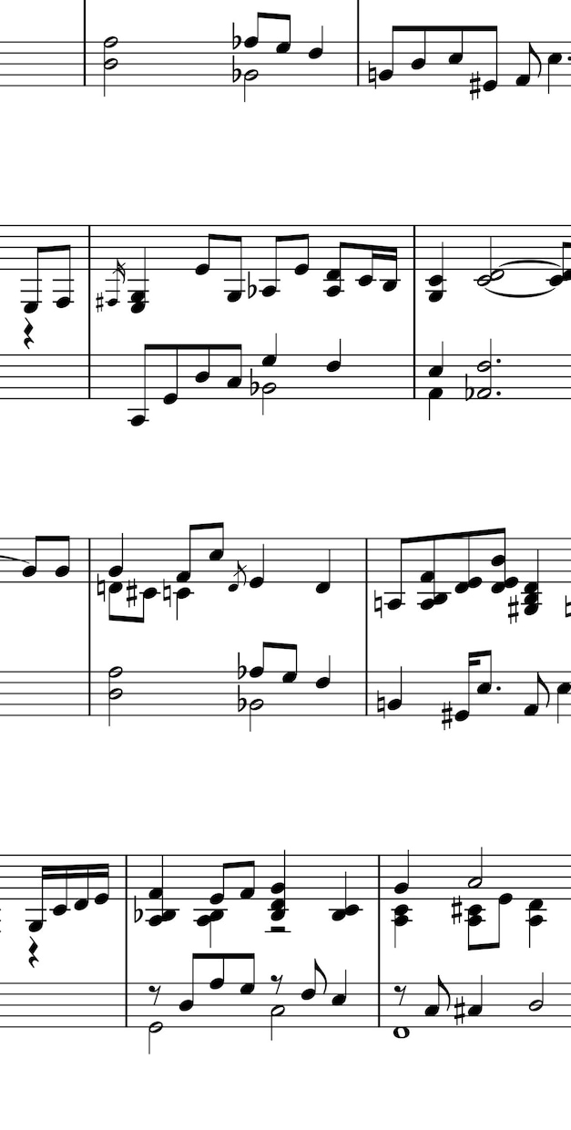 耳コピで様々な楽譜作成をいたします ソロ・伴奏・アレンジ・難易度別