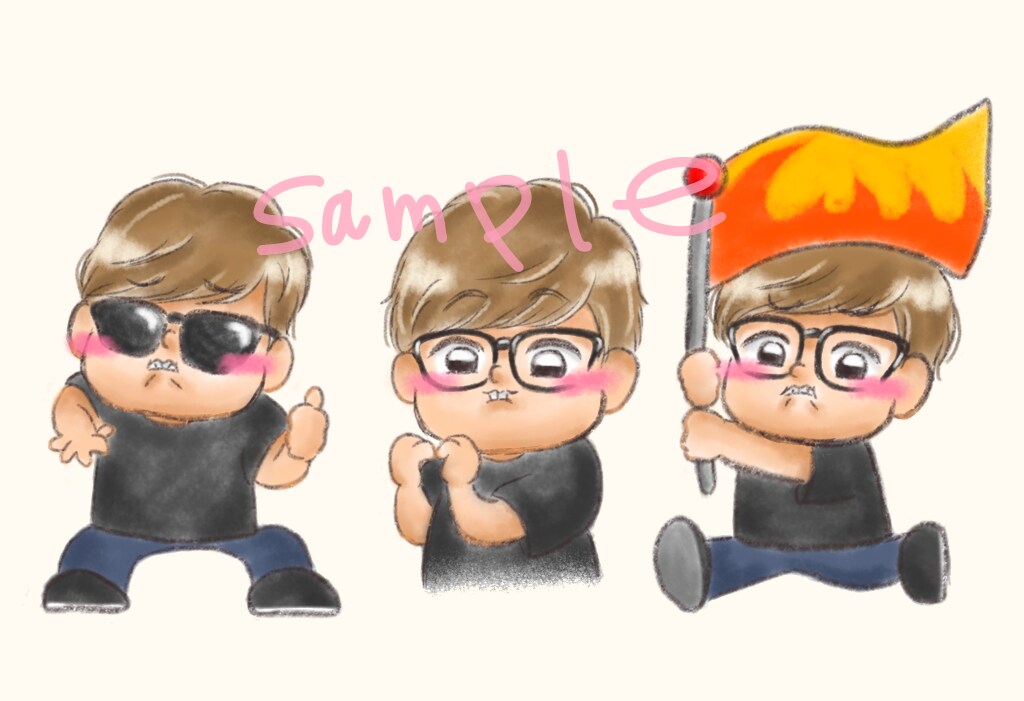 SNSのアイコン描きます Twitter、Instagram等のアイコン描きます！ イメージ2