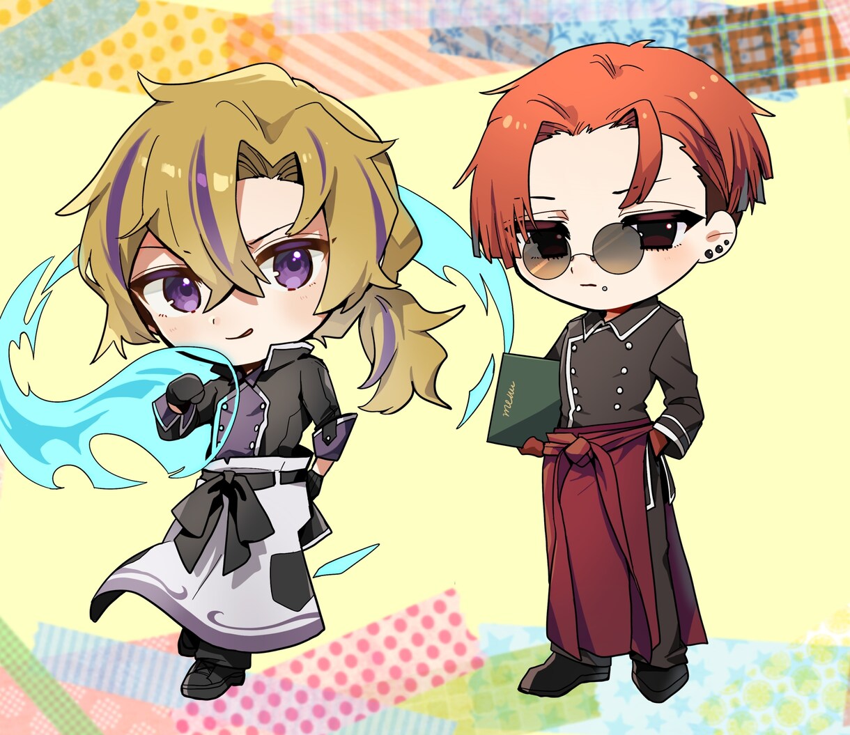 二次利用・商用利用◎ミニキャラ描きます 早く済ませたい方へ、迅速な納品いたします。 イメージ3
