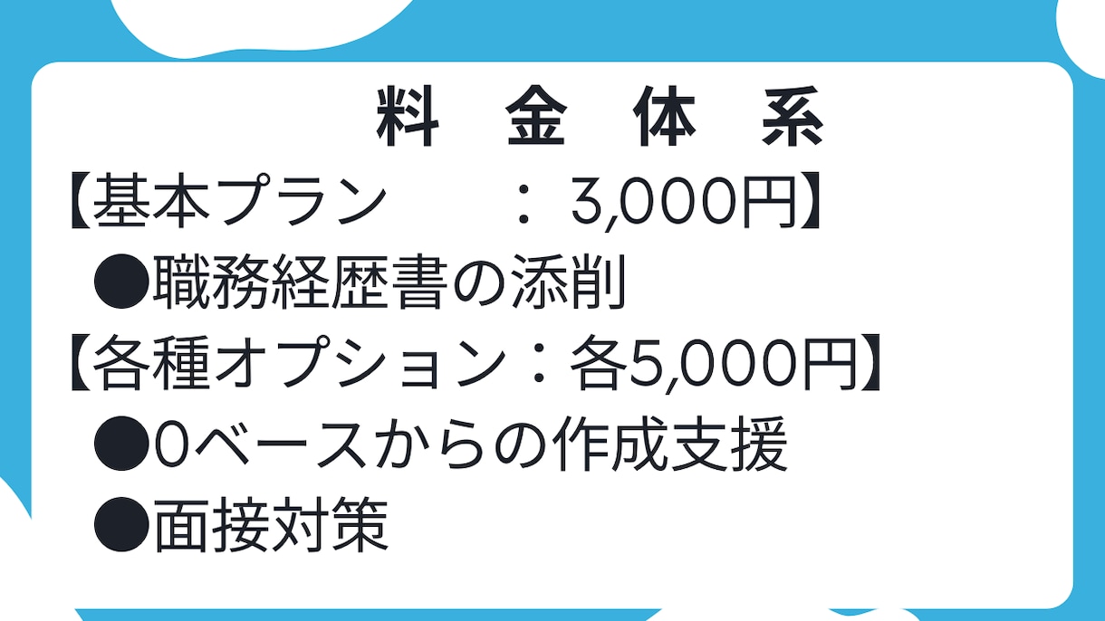 現役人事課長が全力で職務経歴書作成を支援します 職務経歴書の作成でお悩みの方一緒にゴール目指しましょう イメージ9