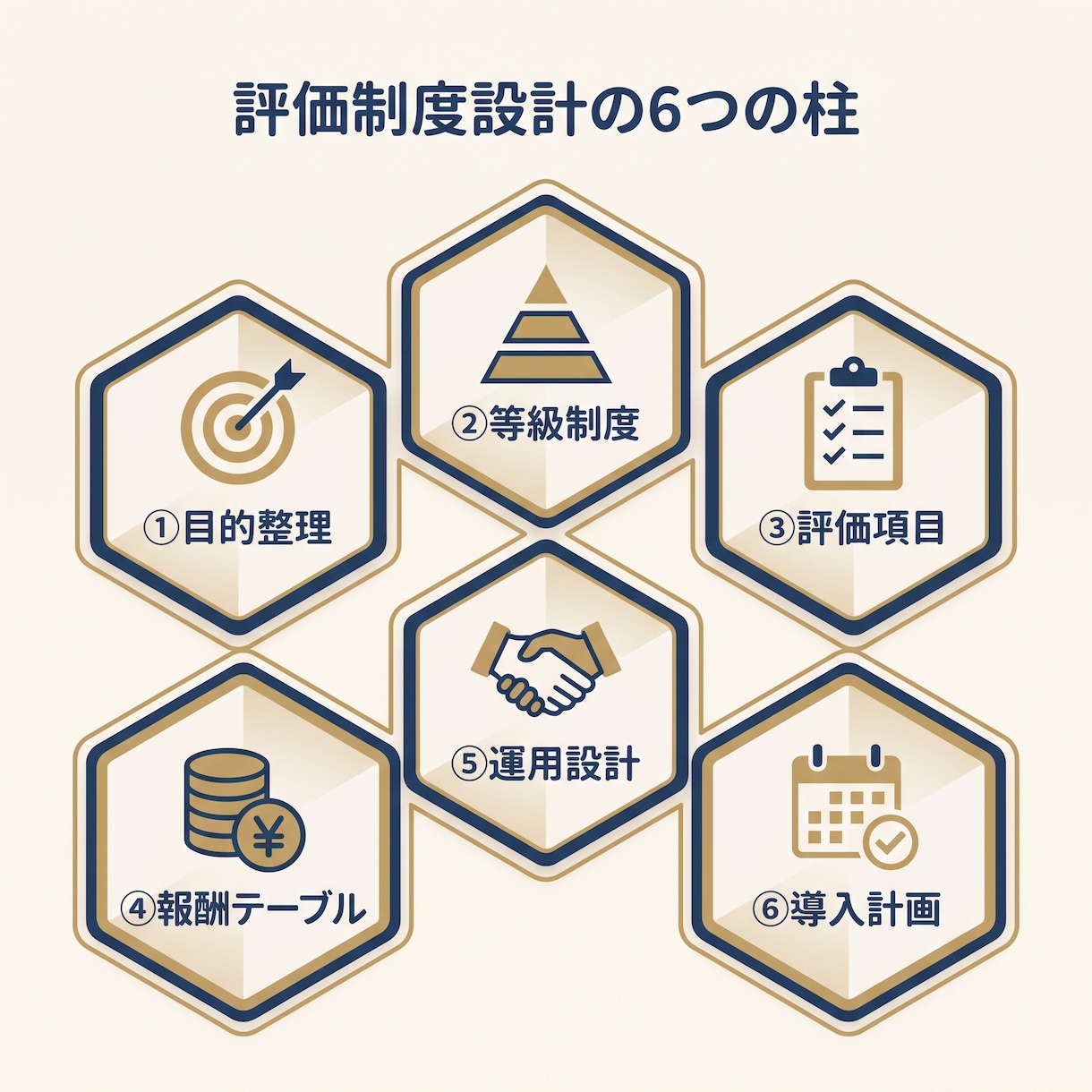中小企業の人事評価制度を設計します 評価制度の悩みを90分で整理し設計の道筋を作る イメージ2