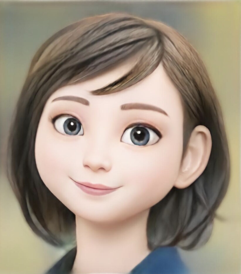 お顔の写真からアイコン画像を作成します CG、イラスト、アニメ風にお顔の写真を加工します。 イメージ10