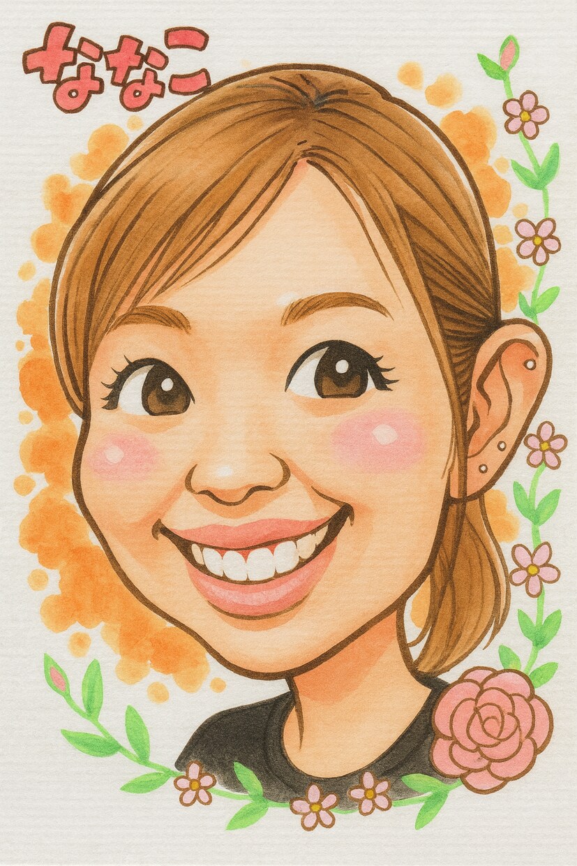 世界に1つだけの「あたたか似顔絵」をお描きします 世界に1つだけの「あたたか似顔絵」をお描きします。 イメージ1