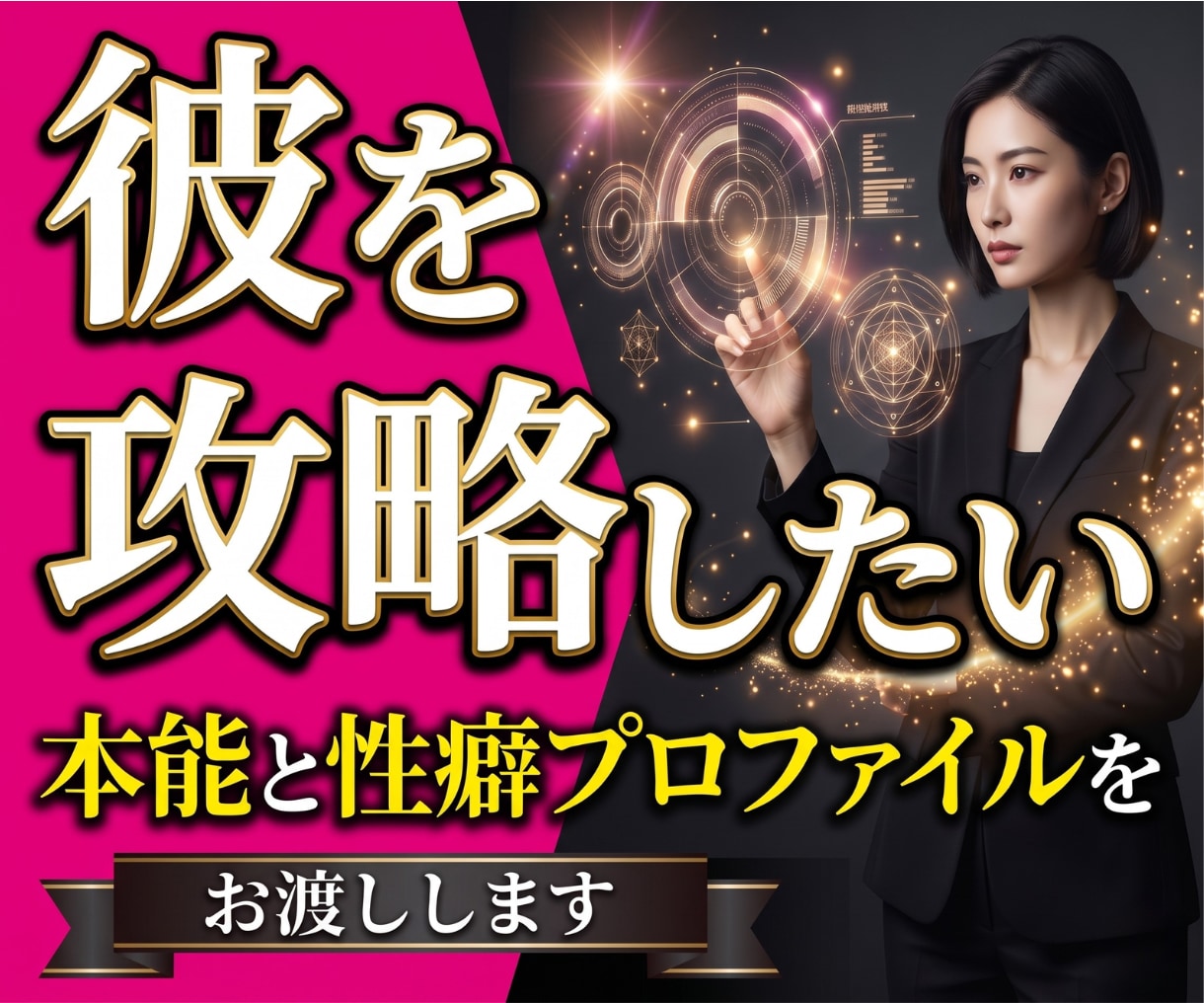 不倫・復縁・彼の【本能と特性】を鑑定します 霊感ゼロ・統計学100%の彼のトリセツ攻略レポート イメージ1