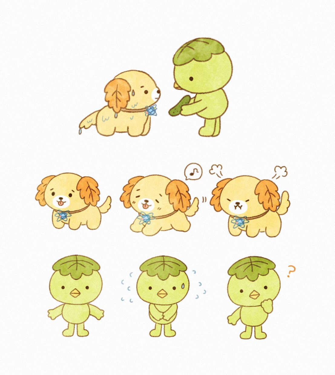商用OK◎ほっこりかわいい！ゆるキャラ作成します 企業様、個人様向けに！アイコン等の制作もセットで可能です◎ イメージ2