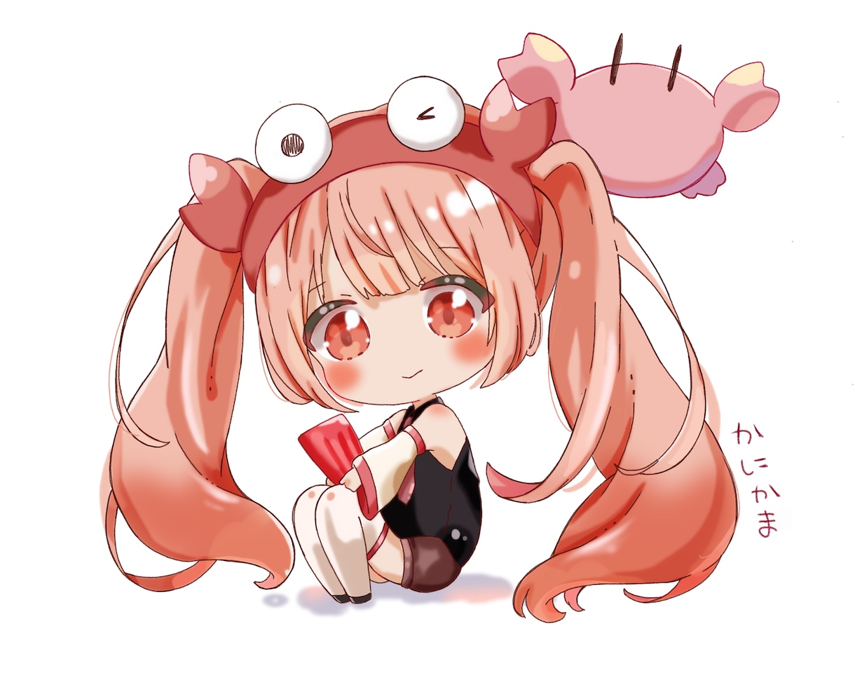 イラスト制作します デフォルメ.可愛いイラストが得意です！キャラクター作成します イメージ1