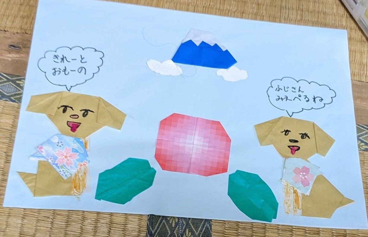 お祝い·お悔やみなど各種カードを作ります 折り紙アートや切り絵、イラスト等でカード作成 イメージ4