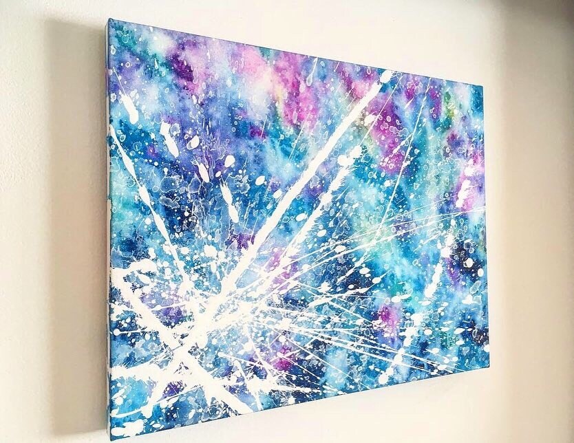 チャネリングアートを描きます 貴方の宇宙（潜在部分）を色彩だけで表現します。 イメージ1