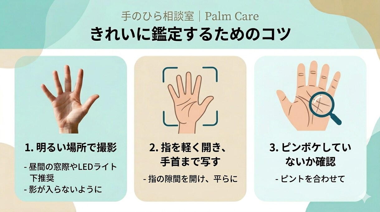 心に寄り添う手相リーディングをお届けします 手のひらから受け取る明日への伝言。温かな言葉で歩みを支えます イメージ3