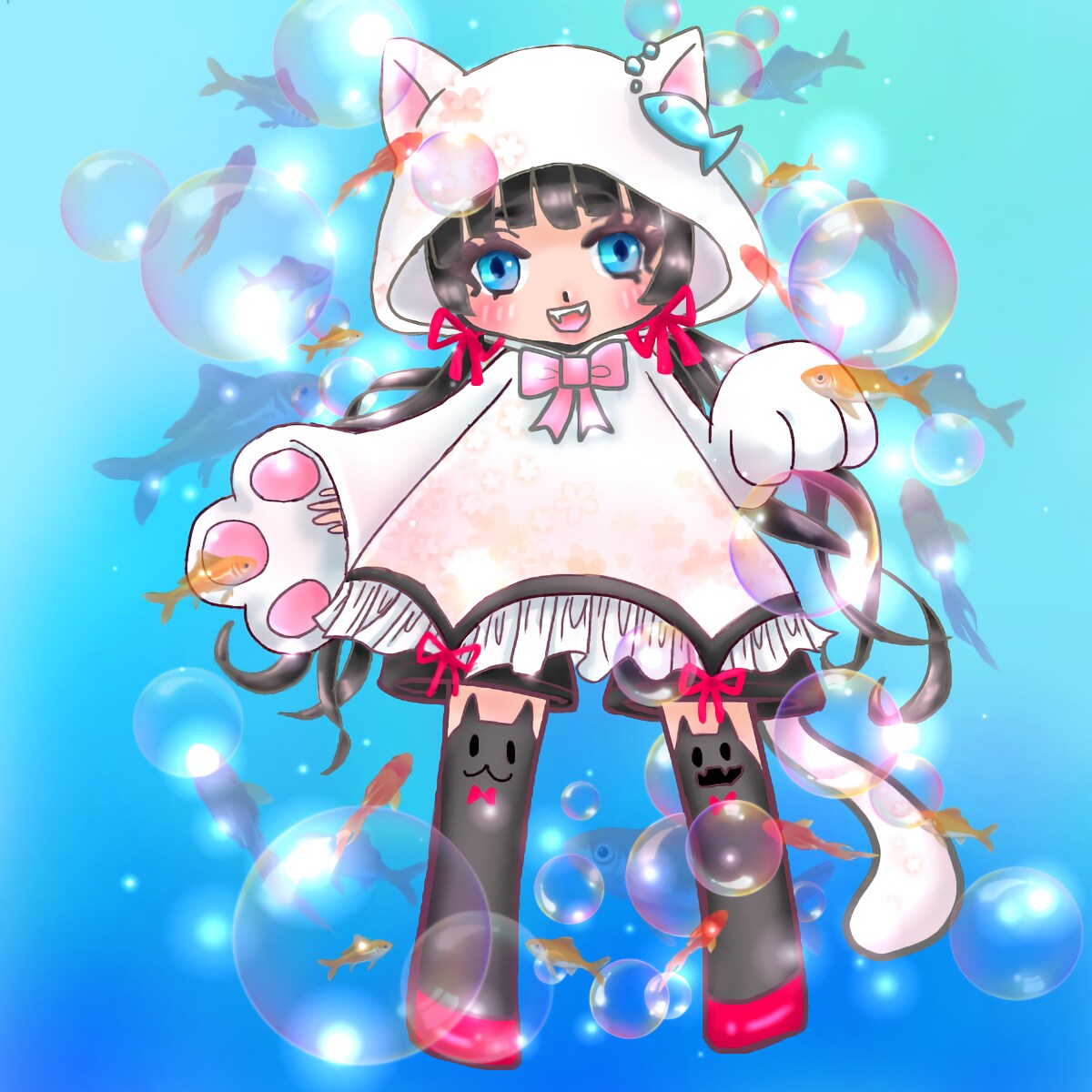 可愛いミニキャラ作成ます SNS、挿絵、用途色々!ご希望に合ったイラスト作成します! イメージ3