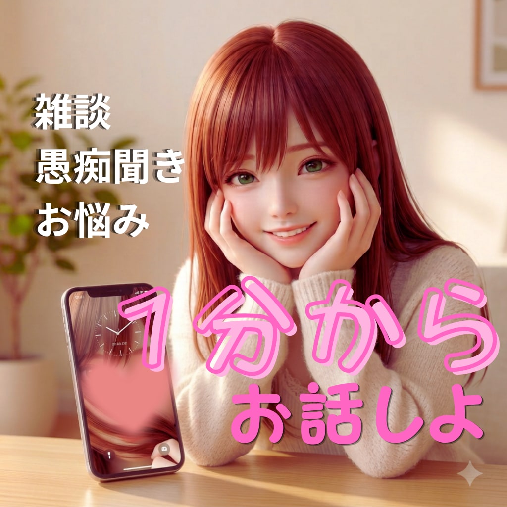 ホッと一息☆雑談、愚痴、相談何でも聞きます 誰にも言えない話も…寄り添ってあなたの心を軽くする　傾聴 イメージ1