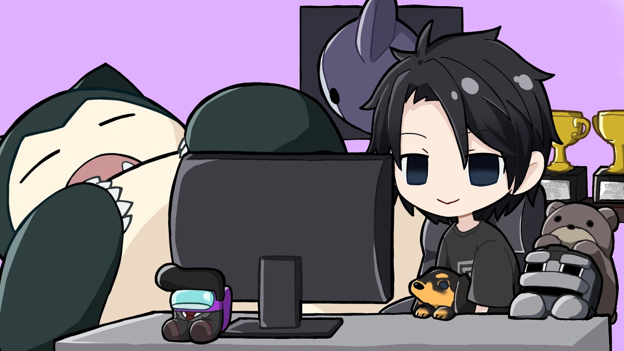 デフォルメイラスト(１枚絵)制作します アイコンやSNSなど様々に使用できる絵を制作します イメージ3