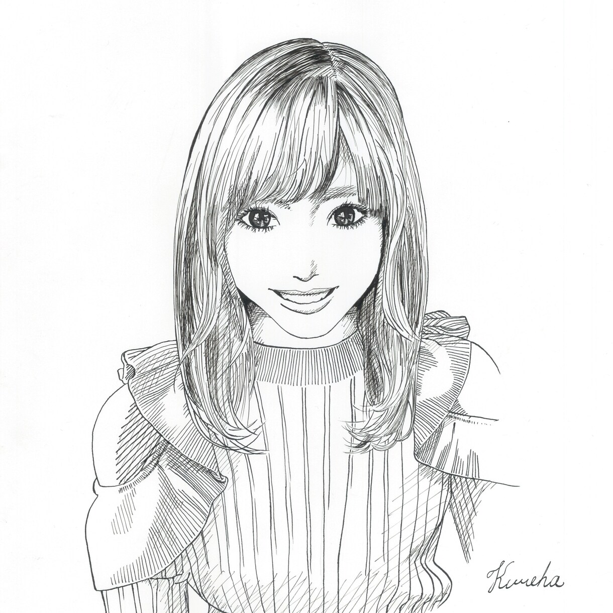 似顔絵やイラストを描きます 見本のように似顔絵やイラストを描きます イメージ10