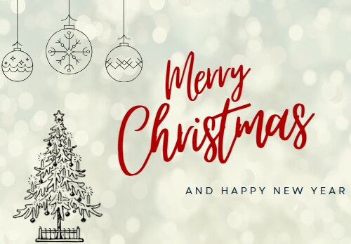 ショップのクリスマスカード作成します クリスマス限定、実店舗ならではの心遣いに一枚のカードを イメージ1