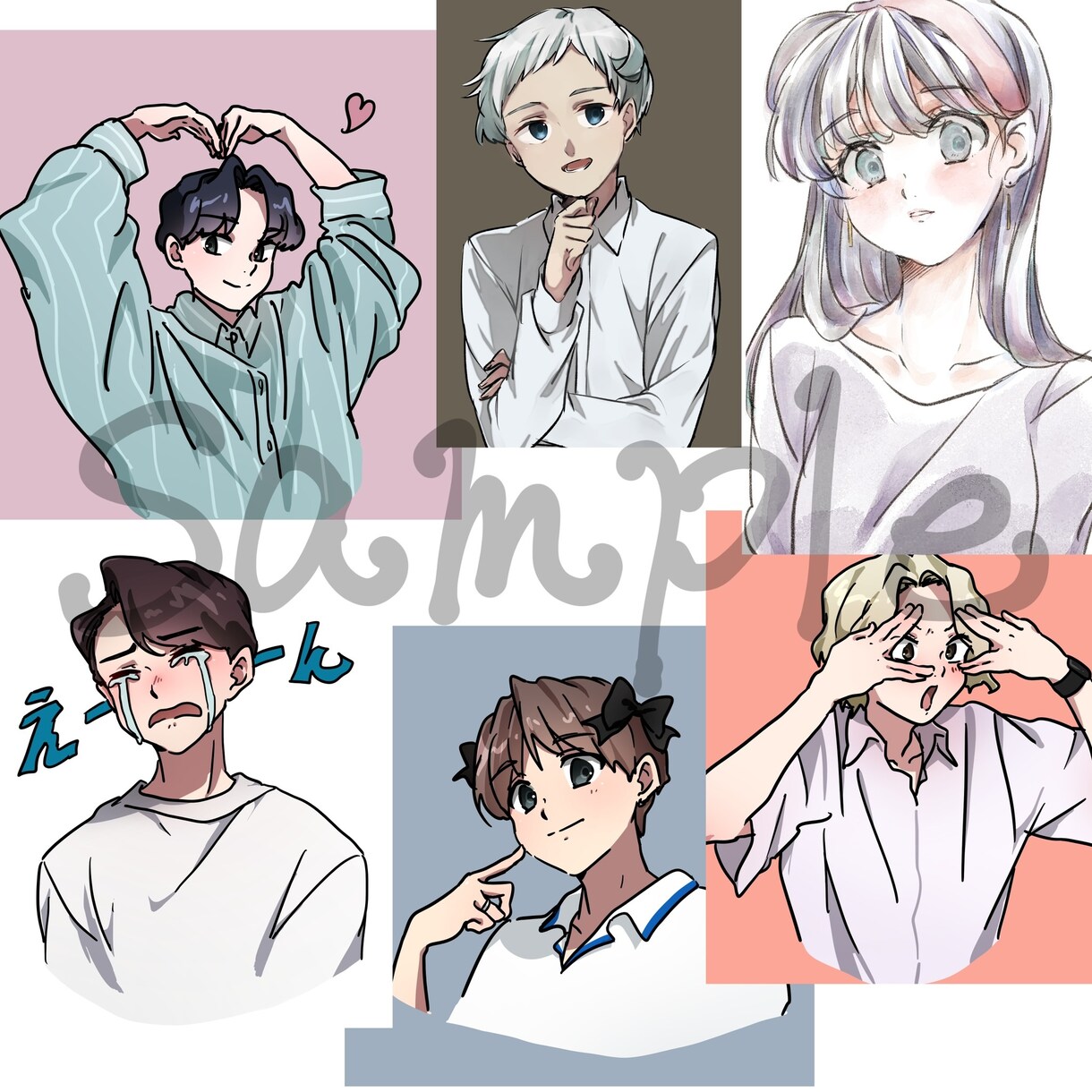 韓国風イラスト描きます 伝わらなかった韓国っぽいこの感じ！再現できます！ イメージ7