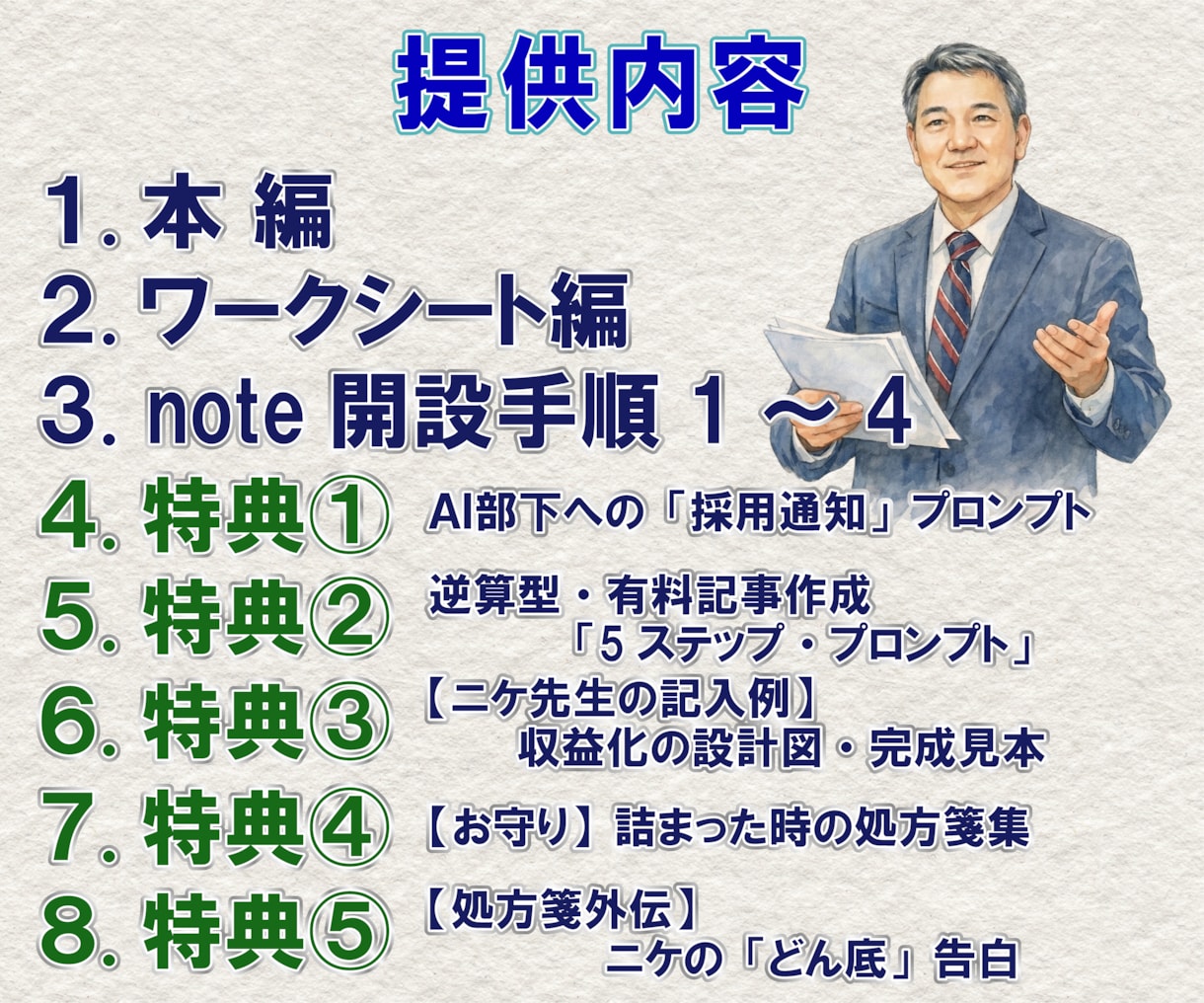 情報系教員31年がAIを部下化し稼ぐ方法を教えます ノウハウコレクターから抜け出すための秘訣(実践内容)を伝授 イメージ5