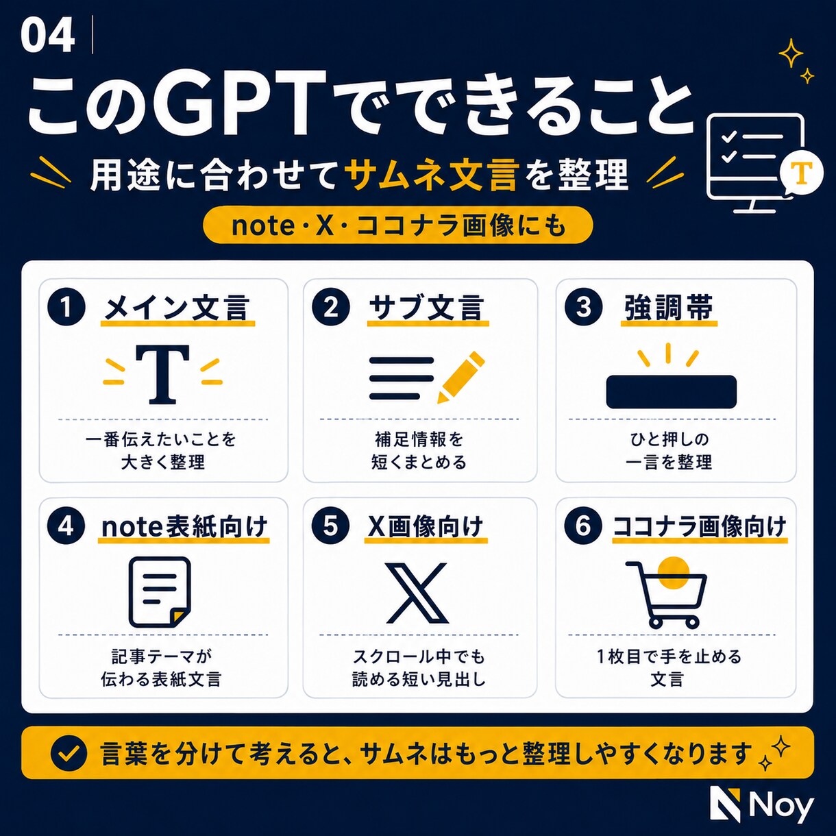 Canvaサムネ文言を整理します 画像は作れる。言葉で止まる方へ イメージ4
