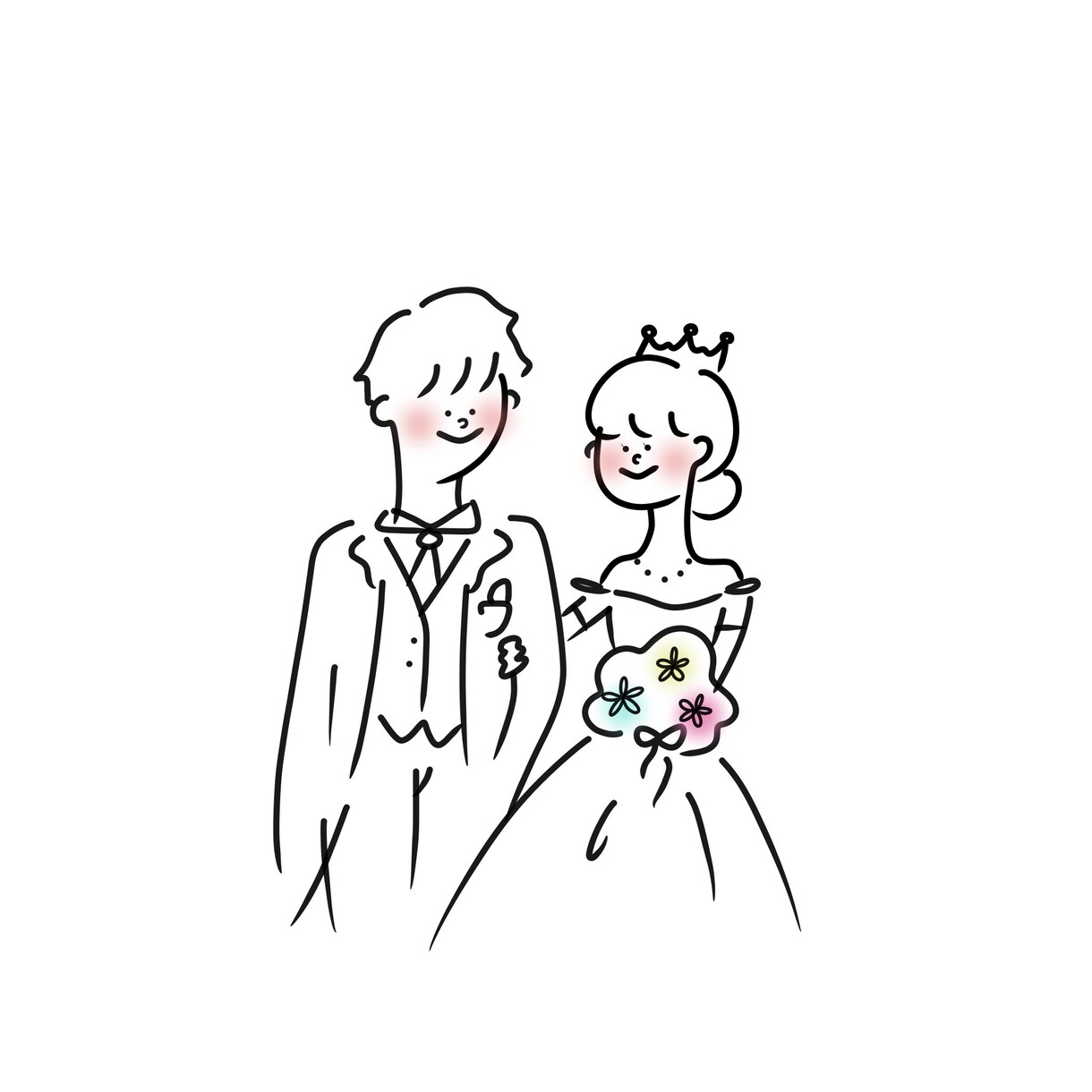 ゆるくてかわいい♡ຼ☺︎シンプルな作品を制作します LINEやSNSや名刺など用途多数/即レス/即日対応 イメージ4