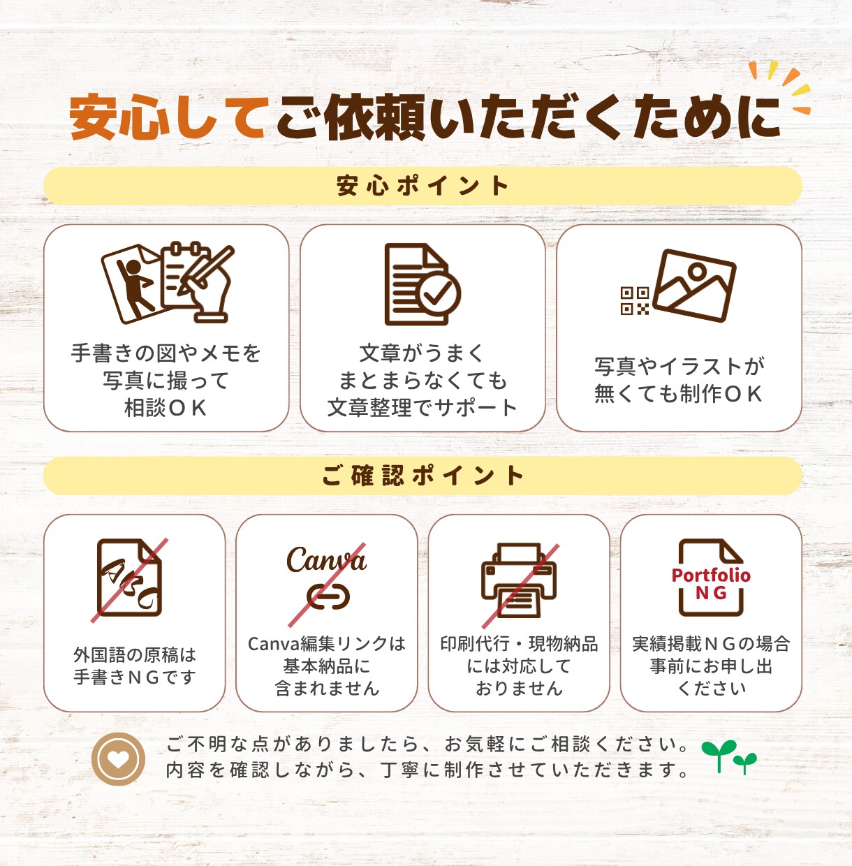 リラク系店舗のクーポン制作します あなたの「なんとなくいい感じに」を形にします イメージ8