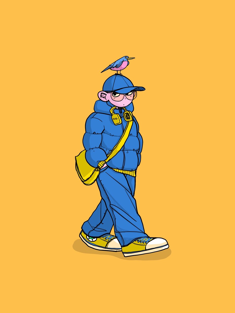 絵柄が選べる！SNS向けアイコン・似顔絵作成します デフォポップでパキッとした色使い！自分だけの個性出したい方！ イメージ4