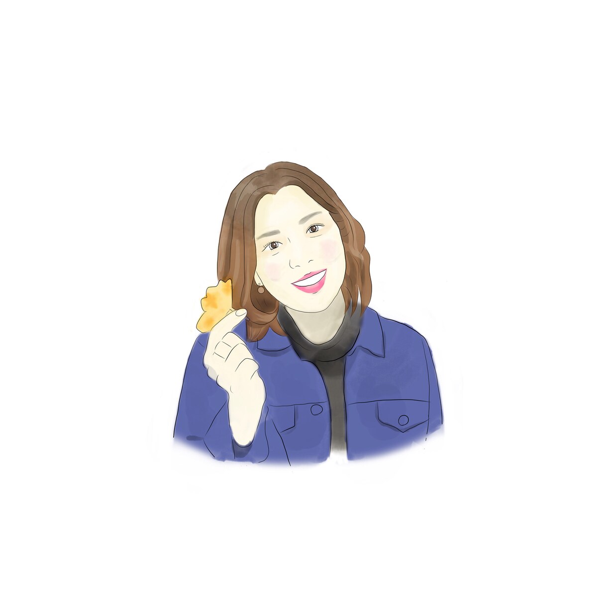 アイコンやプレゼントに可愛い似顔絵を作ります お洒落なポストカードもプレゼントします！ イメージ4