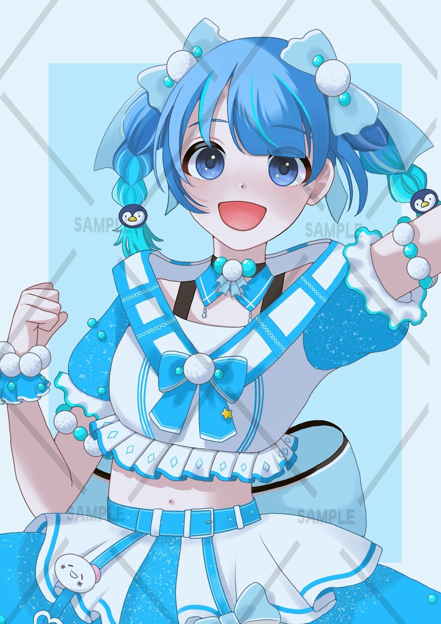 SNS用のアイコン・イラストを描きます 新人VTuberさん大歓迎！素敵なイラストで活動を応援します イメージ1