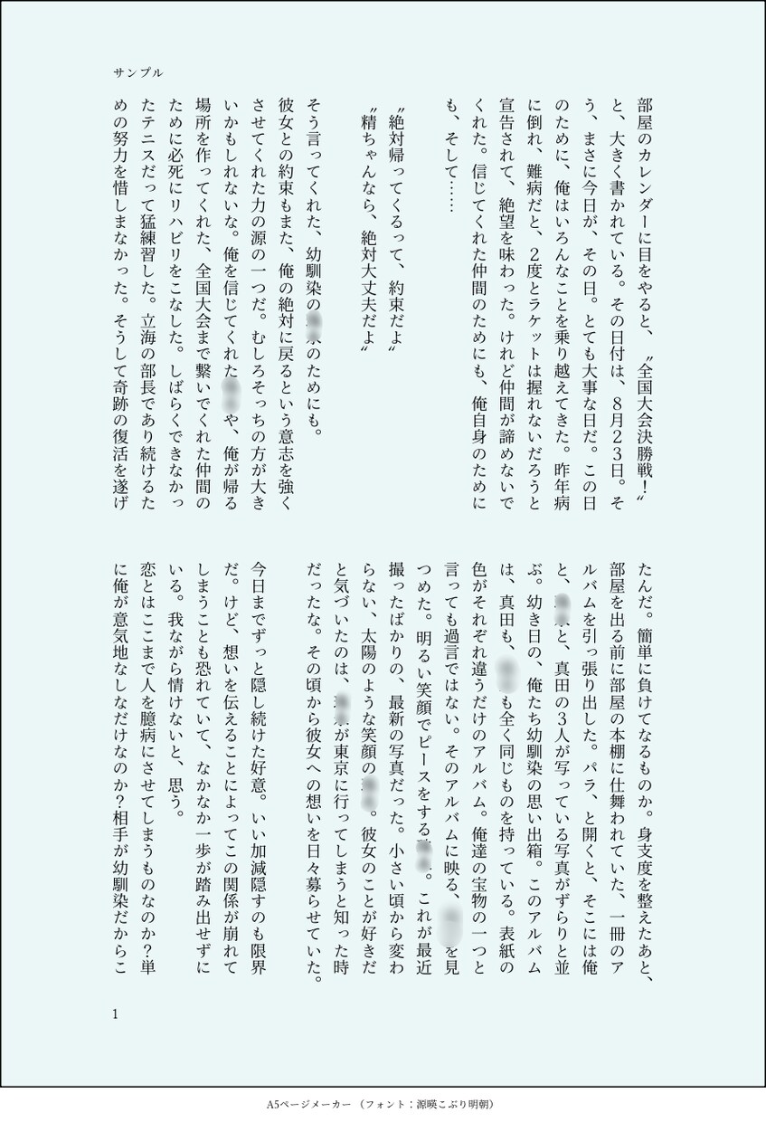 夢小説、一次創作の小説お書きします 二次創作、一次創作対応可能実績多数あります！ イメージ7