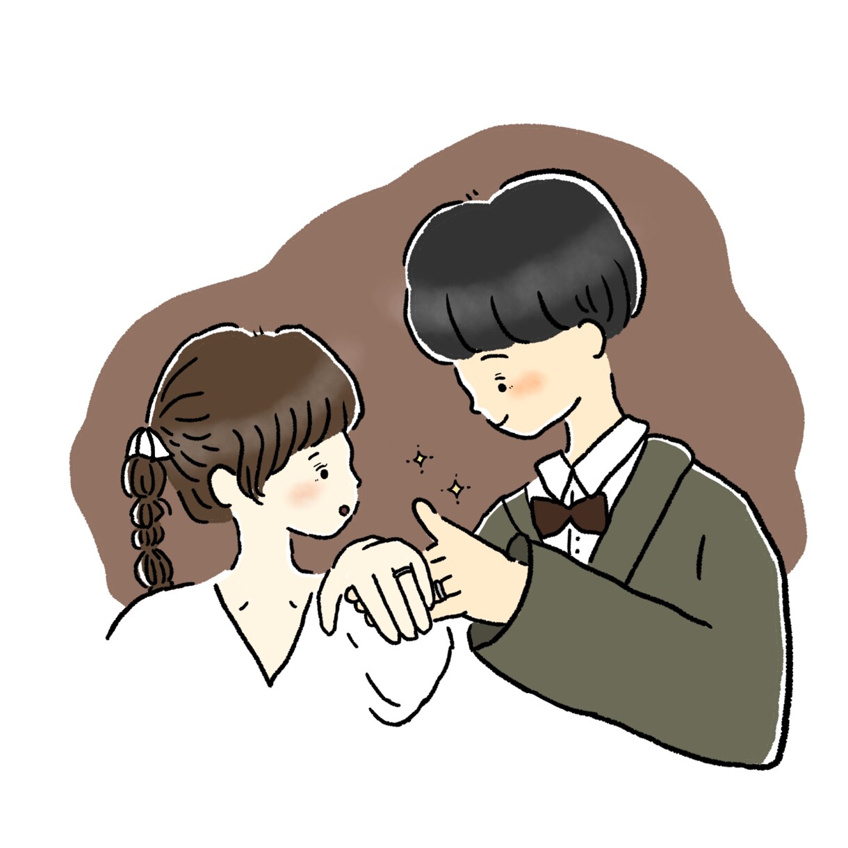 記念に残したいお気に入りの写真をイラストにします SNSのアイコンや待ち受け、結婚式のアイテムにも使える！ イメージ3