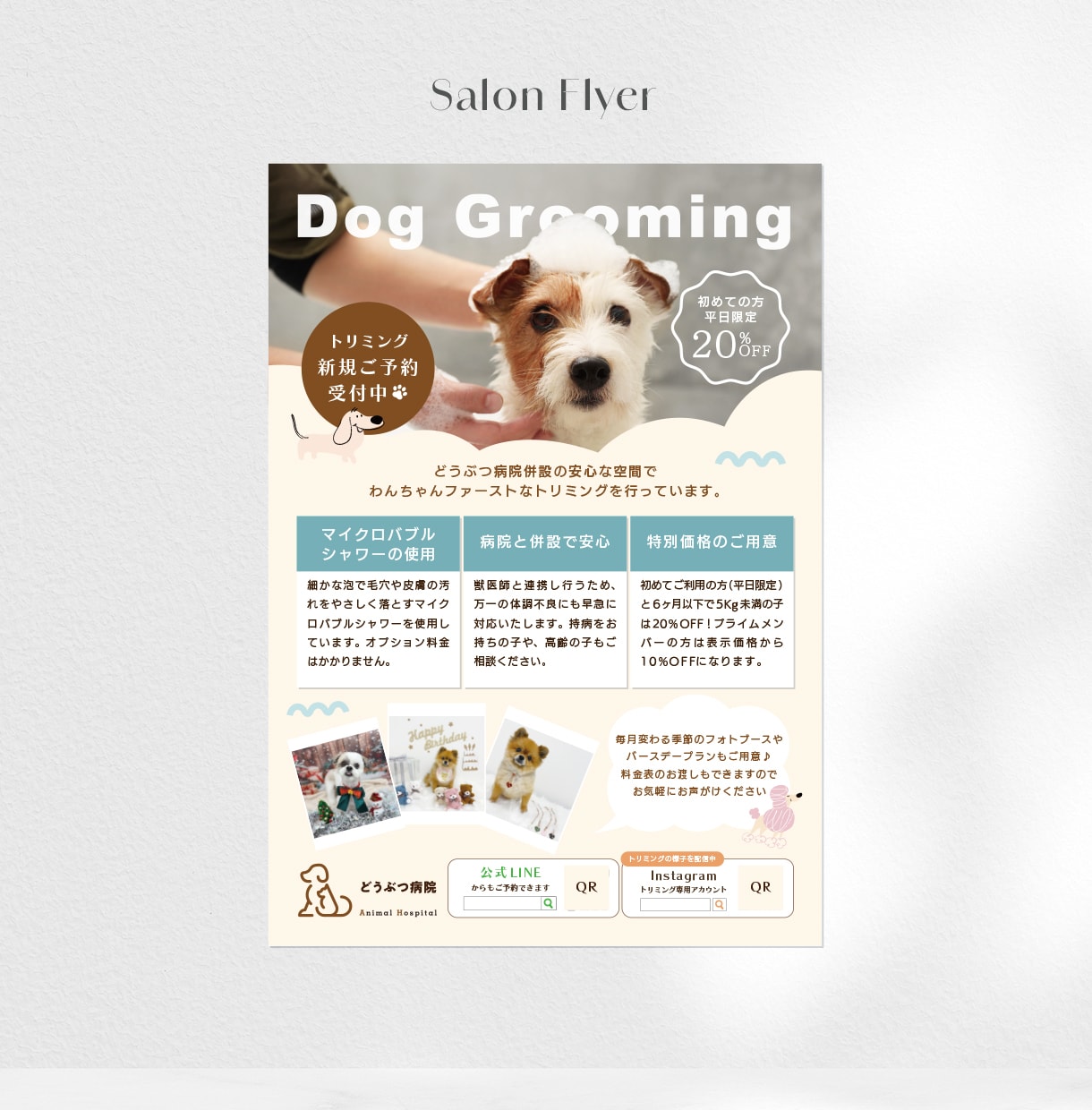 先着5名様特別価格★高品質なチラシを作成します 洗練されたお洒落なチラシをデザインします！ イメージ6
