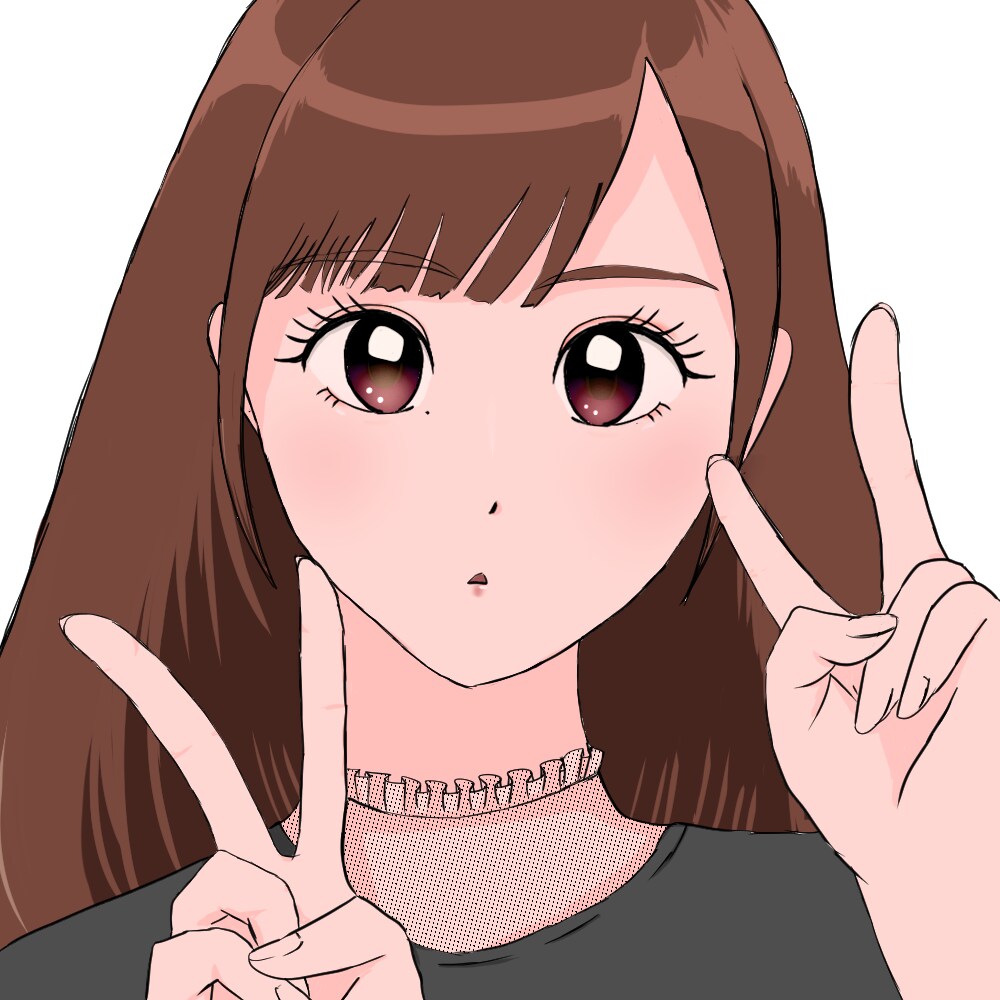 女性イラストを描きます 手頃な価格で可愛いSNS用アイコンが欲しい方 イメージ2