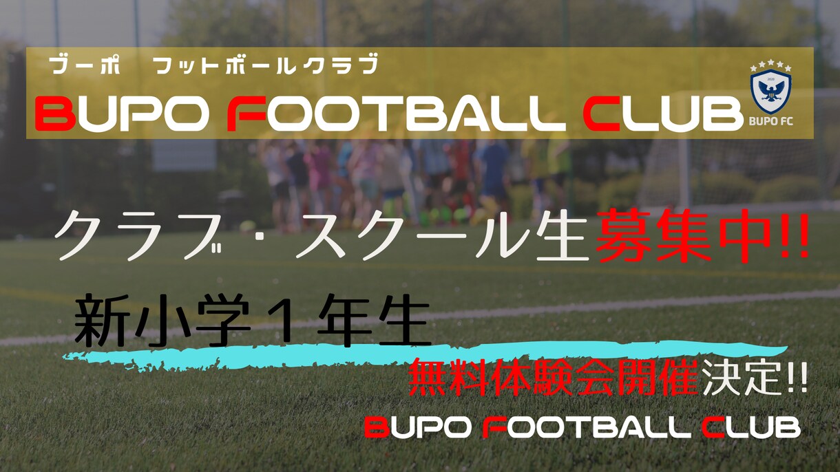 サッカークラブ専用の効率的な会員募集サイト作ります 〜サッカークラブに特化したLP制作〜 イメージ2