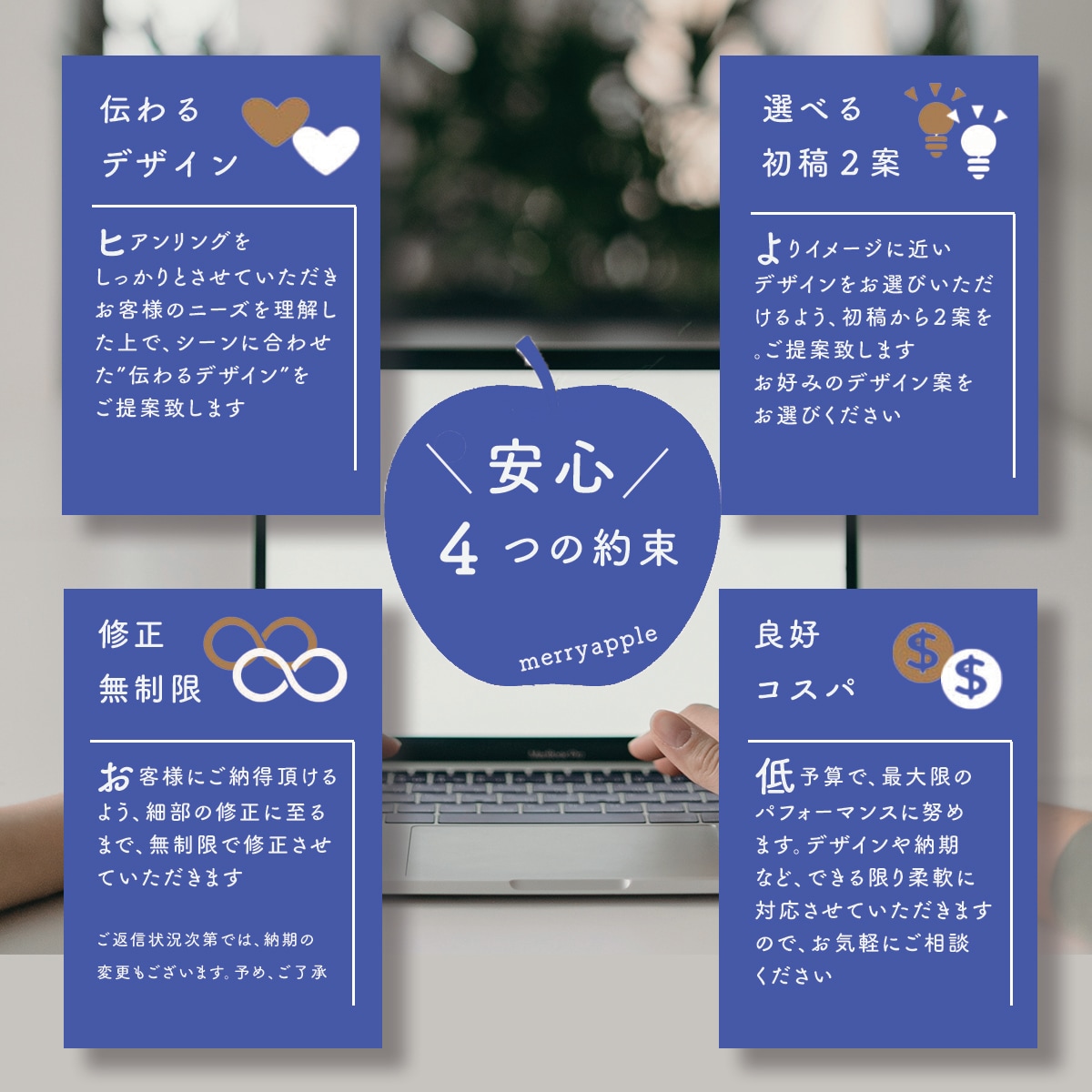 伝わるバナー、ヘッダーをお作りします 目的・ターゲット別。ご希望に合わせた伝わるデザインを！ イメージ2