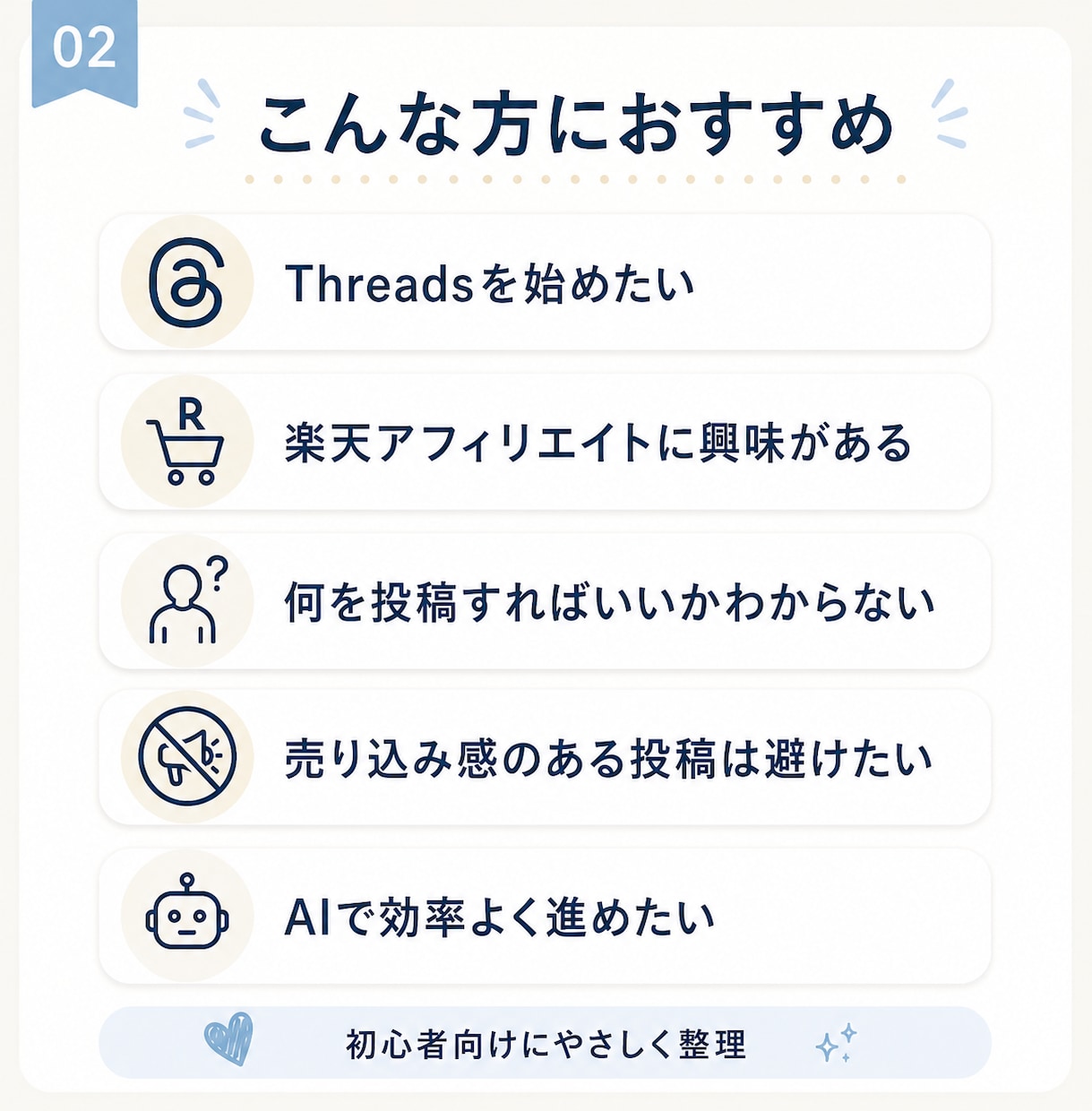 楽天アフィリ×Threads教材を納品します Threads×楽天アフィリエイト初心者向けPDF教材 イメージ2