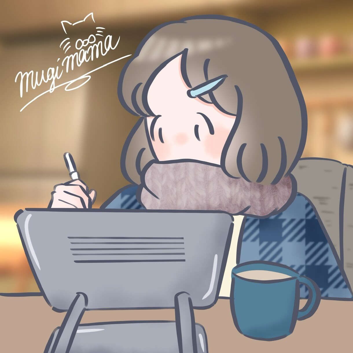 ほんわかしたアイコンを作成いたします ゆるっとしたアイコンが欲しい方へおすすめです！ イメージ8