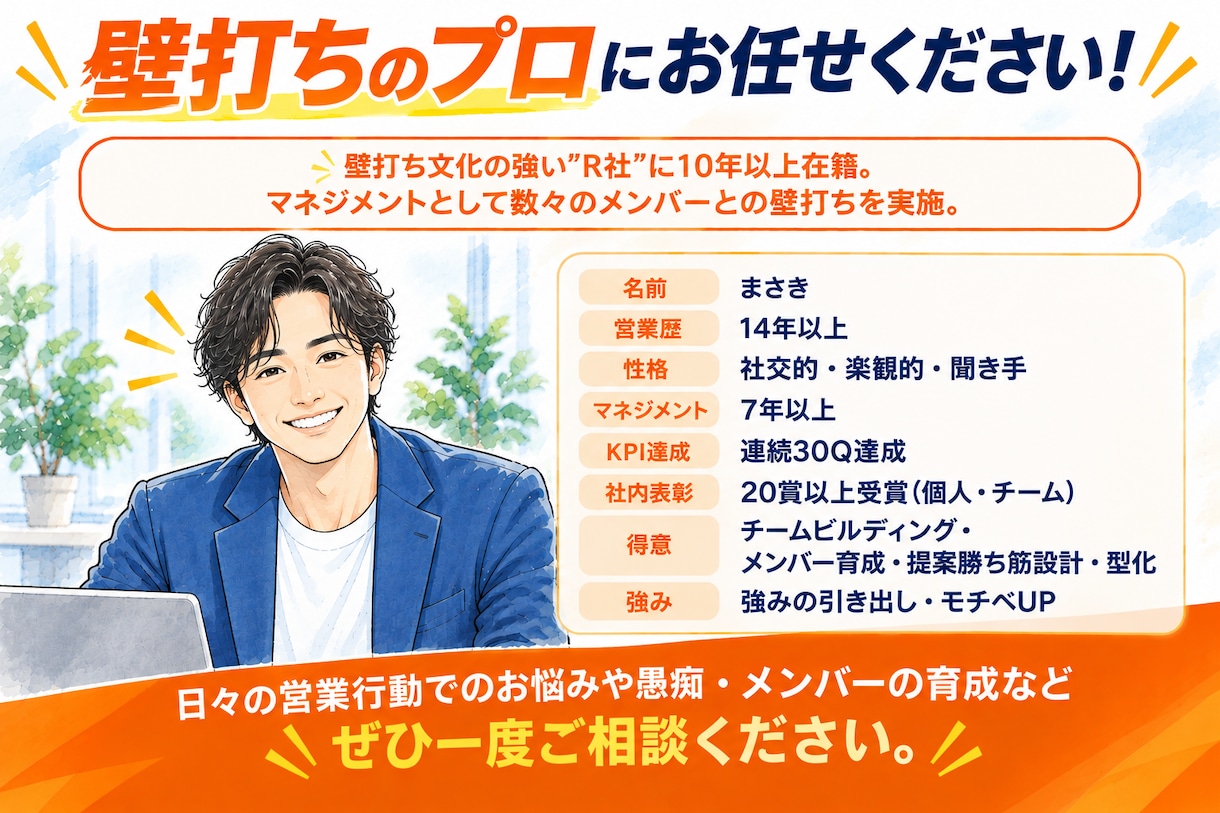 今の仕事を壁打ちして活きるあなたの強みを発見します 強み伴走型コーチングで強みを仕事に活かすアドバイスします イメージ5