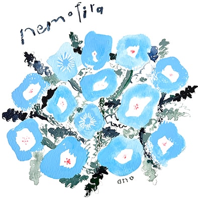 自然、花 ナチュラルイラスト制作します 絵の具のにじみやカスレを生かしたイラスト イメージ5