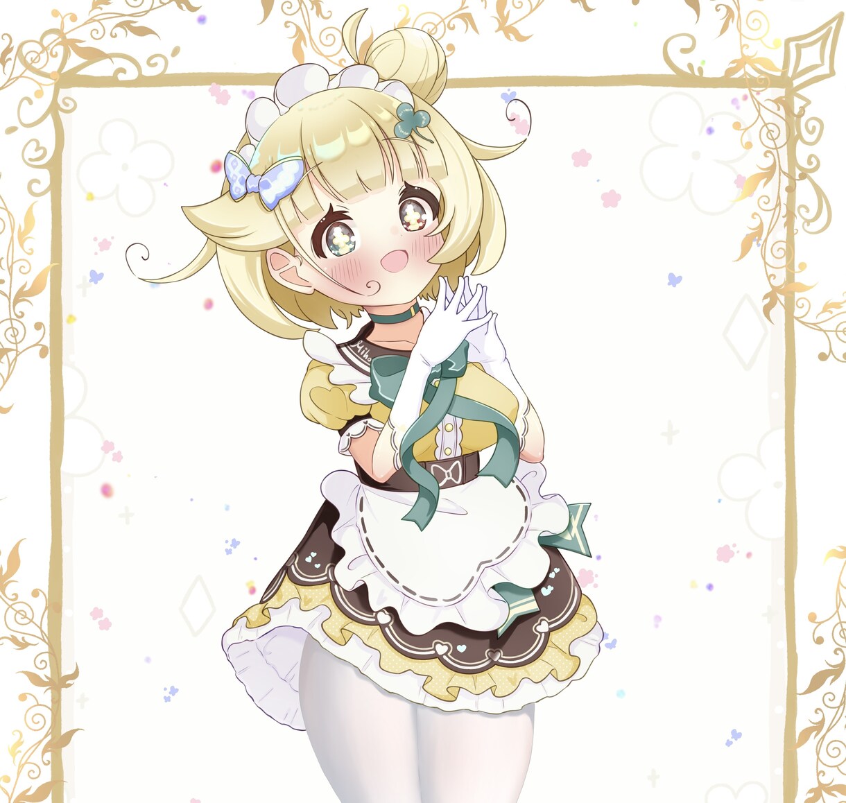 ゆめかわな女の子やアイドルのような女の子を描きます 二次利用料込み！ミニキャラは小物2つまで無料！ イメージ1