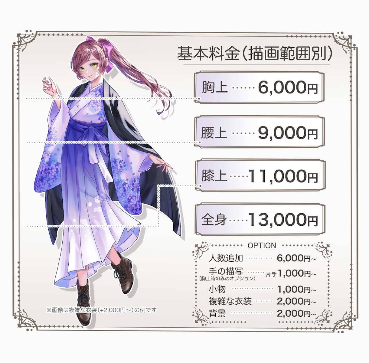 光と厚塗りで印象に残る一枚絵を描きます 透明感のある塗りで男女とも魅力的に描きます イメージ2