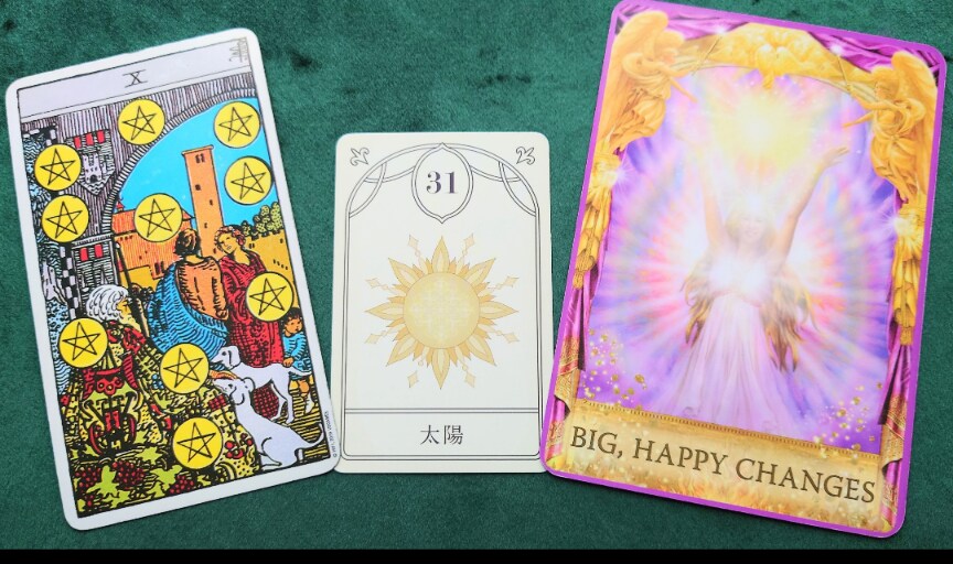 カードを使って、先一年間くらいの運勢を占います これからどうなるの？あなたの不安にカードが優しく応えます イメージ2
