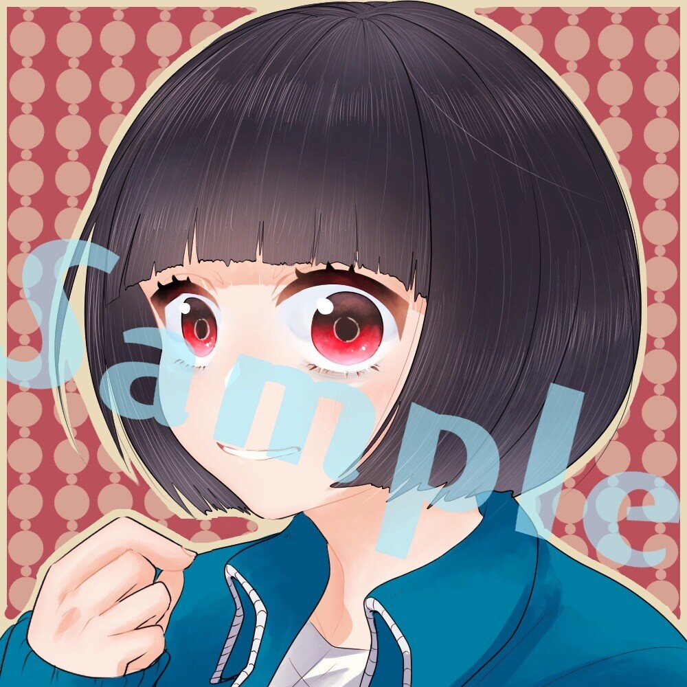 SNS等に◎商用も可◎お好みのイラスト描きます かわいい〜綺麗めまで。オリキャラ、似顔絵風、SD風承ります◎ イメージ10