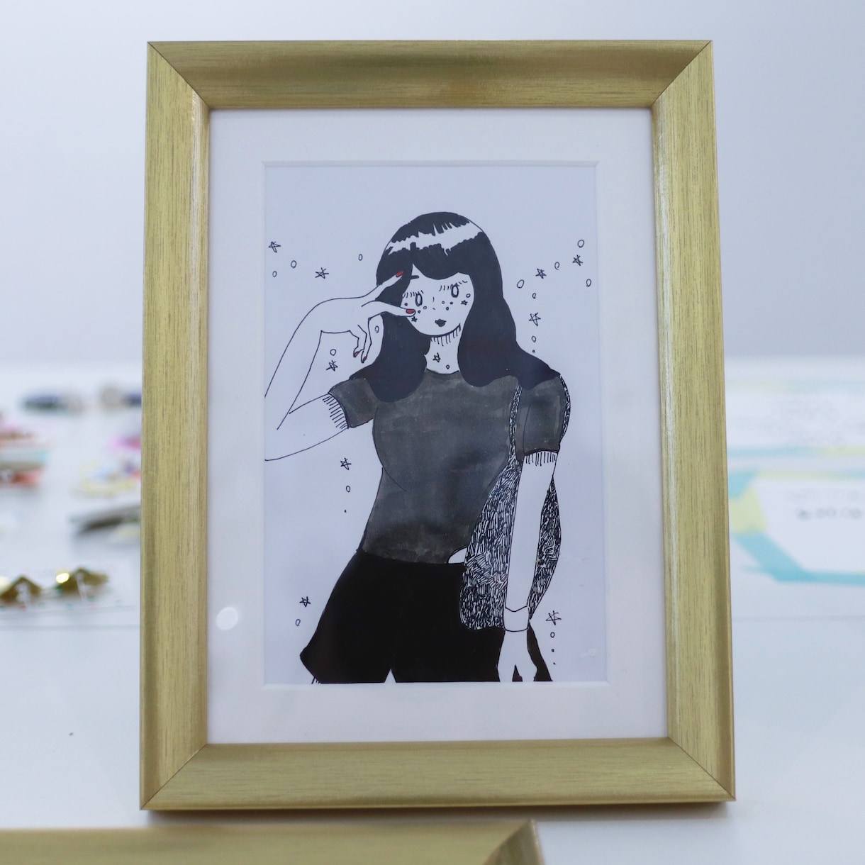 女の子のアイコン、イラストを描きます ポップな絵から、キレイな絵まで。 イメージ7