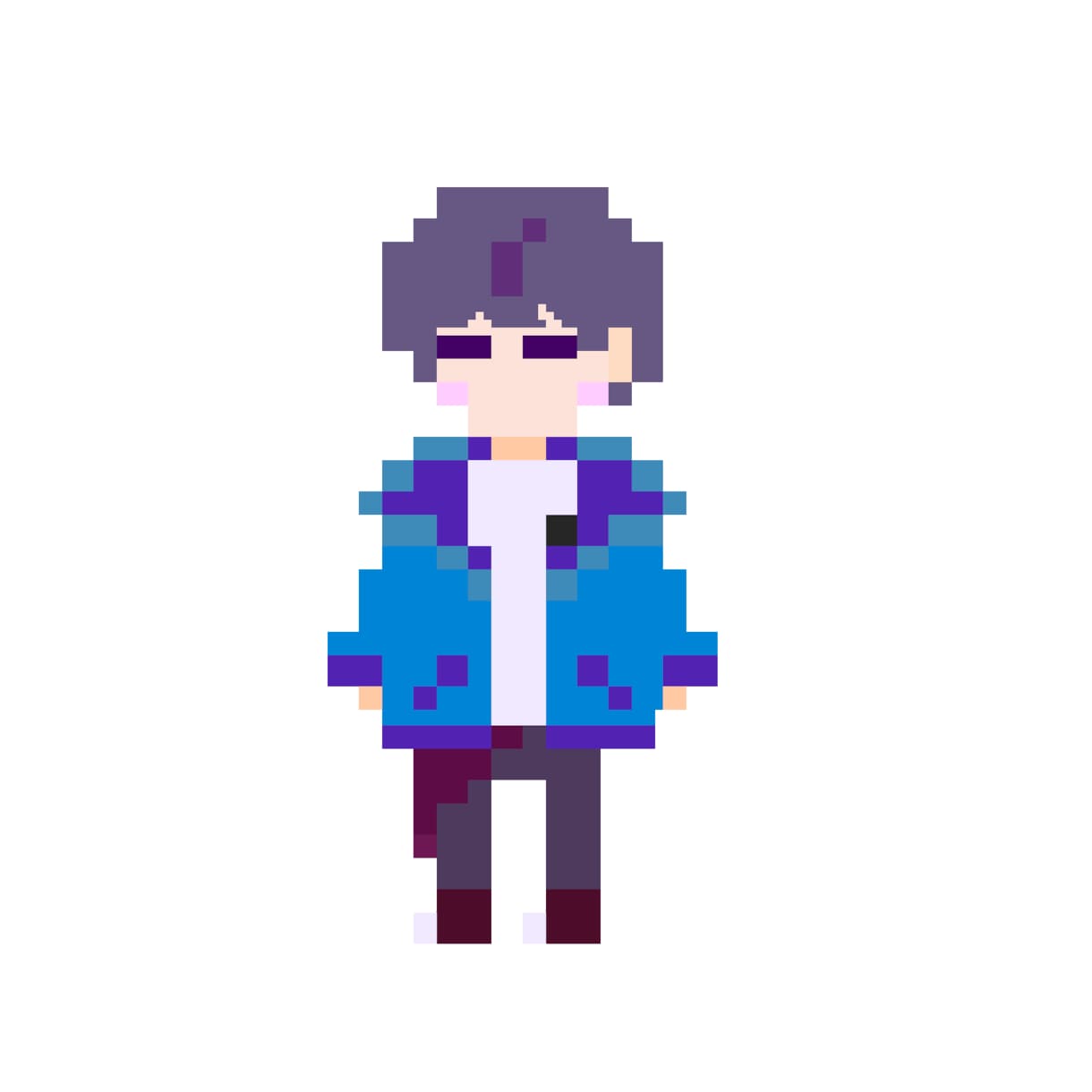 SNSで使用するアイコンイラストをドットで描きます いつもと違うアイコンにしたい方、ドット絵が好きな方へ イメージ3