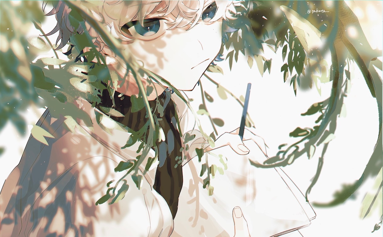 SNSアイコンから1枚絵まで、イラスト制作をします かっこ可愛く、綺麗なイラストが得意です。 イメージ9